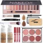 12-Color Pro Makeup Kit for Women - Eyeshadow, Foundation, Lipstick, Blush, Brushes, Eyeliner Stamp - Image 2