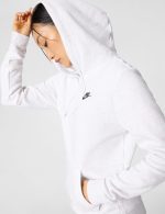 Nike womens Sportswear Club Fleece Pullover Hoodie Hooded Sweatshirt - Image 4