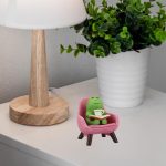 Miniature Frog Figurines - Funny Frog Sculpture for Shelf, Desk Decoration - Frog Desk Accessories - Perfect Cute Frog Gift for Frog Lovers(Pink Sofa) - Image 4