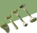 Jade Gua Sha Facial Massager Set - 5 in 1 Skin Care Tools With Roller and Massager - Image 4