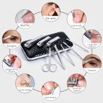 Nail Clippers Set Fingernail and Toenail Clipper Cutters, Manicure Pedicure Kit 18 Pieces Stainless Steel Professional Grooming Kits, Nail Care Tools with Luxurious Travel Case - Image 5