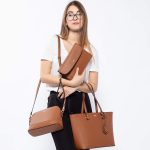 Handbags for Women Shoulder Bags Tote Satchel Hobo 3pcs Purse Set - Image 3