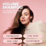MONDAY Haircare Volume Shampoo 12oz for Thin, Fine, and Oily Hair, Made from Coconut Oil, Ginger Extract, & Vitamin E, 100% Recyclable Bottles (354ml), Pink (10428) - Image 3