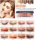 12-Color Pro Makeup Kit for Women - Eyeshadow, Foundation, Lipstick, Blush, Brushes, Eyeliner Stamp - Image 3