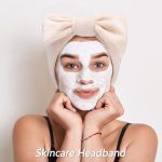 VELSCRUN 6 Pack Spa Headband, Makeup Headband, Face Wash Headbands, Skincare Headbands, Brown Sponge Hair Band Bow Tie Spa Head Band for Washing Face Wristband Set Hair Accessories for Women - Image 4