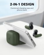 Soundcore P30i by Anker Noise Cancelling Earbuds, Strong and Smart Noise Cancelling, Powerful Bass, 45H Playtime, 2-in-1 Case and Phone Stand, IP54, Wireless Earbuds, Bluetooth 5.4 (Green) - Image 3