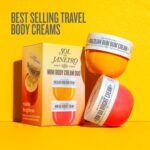 Sol de Janeiro Mini Body Cream Duo Set, Brazilian Bum Cream and Bom Dia Bright Cream, 2 x 25 ml Body Care Set, Vitamin C Formula - Image 4