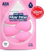 AOA STUDIO Collection Makeup Sponge Set Makeup Blender Latex Free and High-definition Set of 6 Makeup Blender For Powder Cream and Liquid, Super Soft Wonder Blender Beauty Cosmetic - Image 3