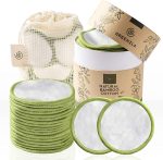 Greenzla Reusable Makeup Remover Pads (18 Pack) With Washable Laundry Bag And Round Box for Storage | Zero Waste Reusable Cotton Rounds | 100% Organic Cotton Rounds For All Skin Types - Image 2
