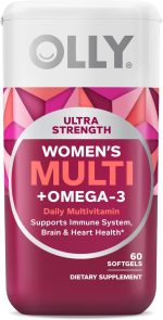 OLLY Ultra Women's Multi Softgels, Overall Health and Immune Support, Omega-3s, Iron, Vitamins A, D, C, E, B12, Daily Multivitamin, 30 Day Supply - 60 Count - Image 2