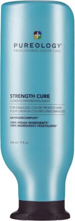 Pureology Strength Cure Strengthening Conditioner for Damaged & Color Treated Hair, 9 Fl Oz - Image 2
