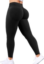 Scrunch Butt Lifting Leggings for Women Impact Gym Seamless Workout Leggings Mid Low Waist Tummy Control Yoga Pants - Image 2