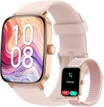 Smart Watch for Women Men, 2025 New Smartwatch (Answer/Make Call) for iPhone/Android, 1.85" HD Dynamic Dial Fitness Tracker with 110+ Sport Modes, Sleep/Health Monitor, IP68 Waterproof, with 2 Bands - Image 2