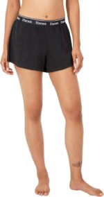 Hanes womens Originals Sleep Shorts, Comfywear Lounge Shorts, Pajama Shorts for Women, 2-pack Pajama Bottom (pack of 2) - Image 3