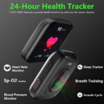 FITVII Health & Fitness Tracker (Answer/Make Calls), Smart Watch with 24/7 Heart Rate and Blood Pressure, Sleep Tracking, Blood Oxygen Monitor, 120+ Sport Modes Activity Tracker for Women Men - Image 4