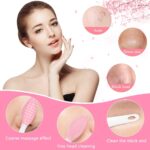 Yokilly Silicone Face Scrubber, 2pcs Exfoliating Lip Brush, 2pcs Cleansing Brush,2pcs Face Mask Brush Exfoliator Blackhead Skin Care Tool - Image 5