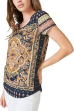 Lucky Brand Women's Persian Carpet Tee - Image 4