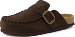 CUSHIONAIRE Canoe Genuine Suede Clogs for Women Footwear with Moc Toe Design – Casual Slip On Womens Shoes - Image 5