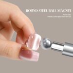 Nail Magnet - Kitten Eye Nail Magnet Tool 2-Tip - Ergonomic Grip Multi-Functional Beauty Gadget for Fingernails Polish Women Adults Teens - Image 3