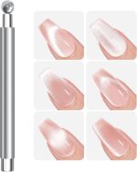 Kitten Eye Nail Magnet, Nail Crafting Magnet with Double Tips, Ergonomic Grip Multi-Functional Beauty Gadget for Fingernails Polish Women Adults Teens - Image 6