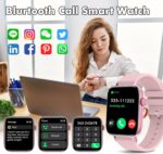 Smart Watch for Women (Answer/Make Calls) Compatible with iPhone/Android Phones - 1.9" HD Screen Fitness Tracker : Heart Rate/Sleep Monitor/Pedometer/Calories, Multiple Sports Tracker Watch Waterproof - Image 3