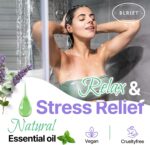 Shower Steamers Aromatherapy BLRIET 8 Pack Gifts for Women Mom, Valentines Day Gifts for Her Stress Relief Home Spa, Birthday Gift Lavender Natural Essential Oil Self Care Relaxation Shower Bombs Teen - Image 3