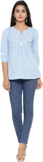Yash Gallery, Cotton, womens, Tunic Shirt - Image 5