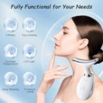 Neck and Face Skin Care Tool, Improve, Firm, Tightening and Smooth (White) - Image 3