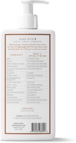 Native Body Lotion Contains Naturally Derived Plant-Based Moisturizers for Women and Men | Restores Dry Skin, Coconut & Vanilla, 16.5 fl oz - Image 6