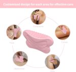 Face Scraper - Skin Scraper Board in Silicone - Handheld Lifting Massager Beauty Care Gadget for Home Salon Business Trip Travel Camping - Image 5