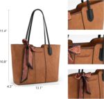 Montana West Tote Bags for Women Medium Top Handle Satchel Purses - Image 4