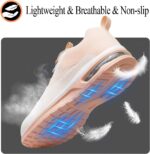 Steel Toe Shoes for Women Lightweight Breathable Safety Work Sneakers Non-Slip Puncture-Proof Utility Slip On Footwear for Industrial Construction - Image 6