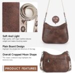 APHISON Crossbody Bags for Women Trendy, Leather Small Crossbody Handbag Purse with Adjustable Strap, Women's Crossbody Shoulder Handbags - Image 6