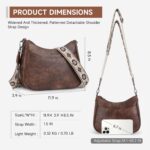 APHISON Crossbody Bags for Women Trendy, Leather Small Crossbody Handbag Purse with Adjustable Strap, Women's Crossbody Shoulder Handbags - Image 7