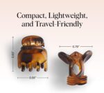 Kitsch Recycled Plastic Mini Hair Claw Clips for Women Girls, Hair Accessories for Women, Cute Hair Clips for Women, Kids Mini Clips for Hair, Little Hair Clips - 16pcs/Set - Image 3