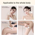 Face Scraper,Reusable 8-Zone Ergonomic Grip - Facial Skin Scraper Massaging Board - for Women Girlfriend Mother Wife Travel Business Trip Shoulders Knees Arms Neck - Image 5
