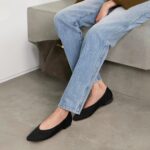 TERRIFI Women's Flats Shoes, Pointed Toe Knit Ballet Flats, Comfortable Slip-On Design, Stylish and Dressy, Ideal for Everyday Wear, Ideal Combination of Comfort and Elegance, Versatile Footwear - Image 3