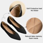 TERRIFI Women's Flats Shoes, Pointed Toe Knit Ballet Flats, Comfortable Slip-On Design, Stylish and Dressy, Ideal for Everyday Wear, Ideal Combination of Comfort and Elegance, Versatile Footwear - Image 5