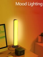 Azonee Atmosphere Light, RGB Desk Light, LED Strip Lights, PC Gaming Accessories Light, Cool Stuff for Room Ambient Lighting Sound Reactive Led Lights Lamp Mood Lighting Suitable for Tv Bedroom - Image 3