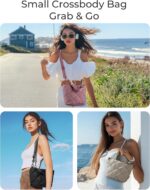 BAGSMART Crossbody Bags for Women, Small Crossbody Bag Cross Body Purse Mini Tote Travel Purse Shoulder Handbags Wallet - Image 3