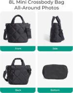 BAGSMART Crossbody Bags for Women, Small Crossbody Bag Cross Body Purse Mini Tote Travel Purse Shoulder Handbags Wallet - Image 5