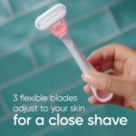 Gillette, Venus, SkinElixir, Sensitive, 3 Disposable Razors - Image 3