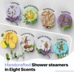 Shower Steamers Aromatherapy Birthday Gifts for Women - SWCANDY 8 Pcs Valentines Day Decorations, Her Mom Adults Men Him Teen Self Care with Natural Essential Oils Relaxation Home SPA Travel Holidays - Image 3