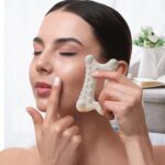 Skin Scraper Tool,Multi-Functional 8-Zone Reusable,Face Scraper Board for Massaging - for Women Girlfriend Mother Wife Travel Business Trip Shoulders Knees Arms Neck - Image 3