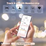 Smart Ring for Women & Men - Health & Fitness Tracker with Heart Rate, Sleep Monitor, Blood Oxygen, HRV, 128 Sports Modes, IP68 Waterproof, Gesture Control, No Subscription Fee,with iOS & Android (7) - Image 3