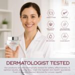 Retinol & Vitamin E Daily Face Moisturizer - Repairs & Moisturizes, Reduce Wrinkles & Smooths Skin, Anti-aging Day Cream - Cruelty Free Korean Skin Care - All Skin Types - 1.69 Fl. oz - Image 6