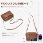 BOSTANTEN Small Crossbody BagS for women Designer Cell Phone Purse Shoulder Handbag Wallet - Image 4