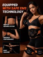 EMS Muscle Stimulator, Abs Stimulator, Fitness Apparatus (Model: AST-301),abs, ab Machine, ab Stimulator,EMS Muscle Stimulator,ab Trainer Machine - Image 4