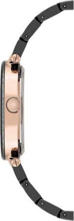 Anne Klein Damenuhr mit Keramikarmband, AK/1018BKBK - Image 3