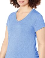 Hanes Sport Women's Heathered Performance V-Neck Tee - Image 4